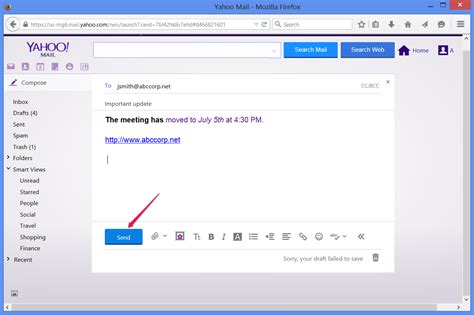 can gmail send email to yahoo mail